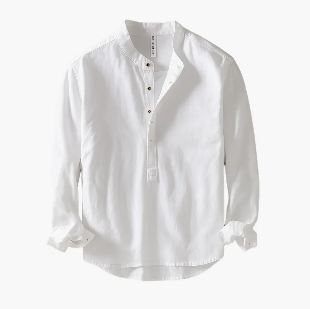 Fintan - Summer Shirt With Button Placket