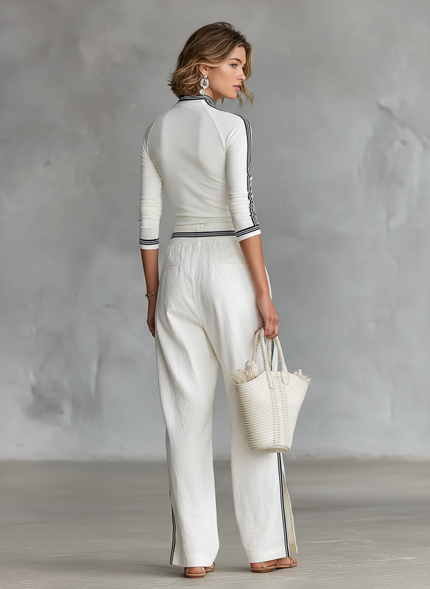 Tyssa - Elegant Two-Pice Sporty Set