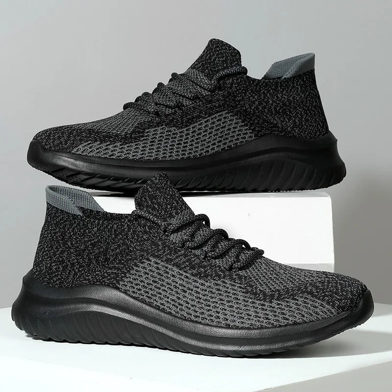 Draca - Breathable Knit Sneaker With Soft Cushion Sole