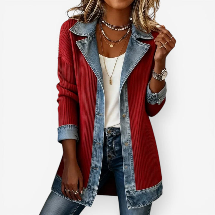 Sunna - Mixed Denim Jacket