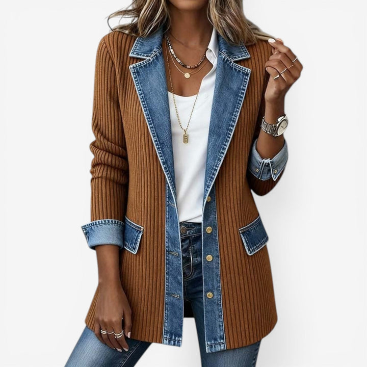 Sunna - Mixed Denim Jacket