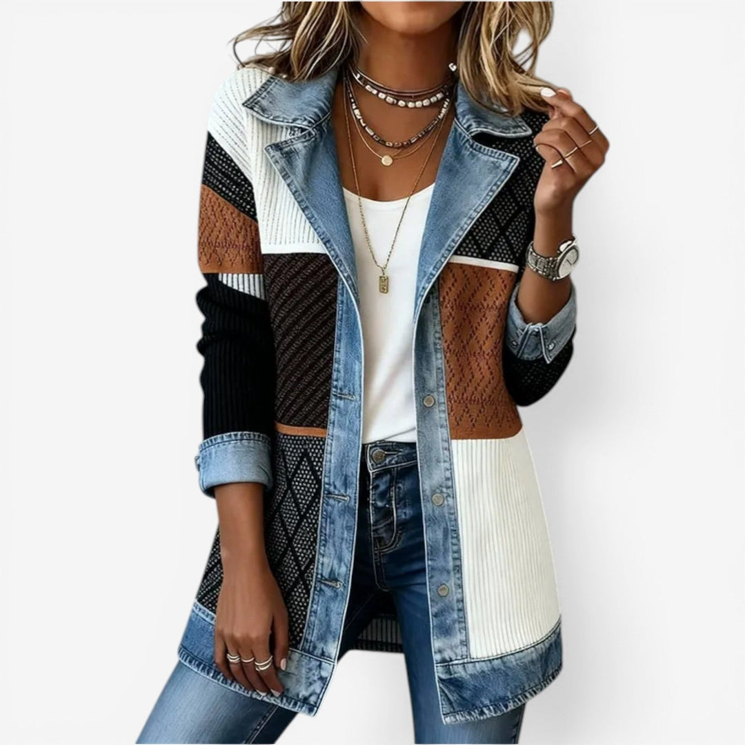 Sunna - Mixed Denim Jacket