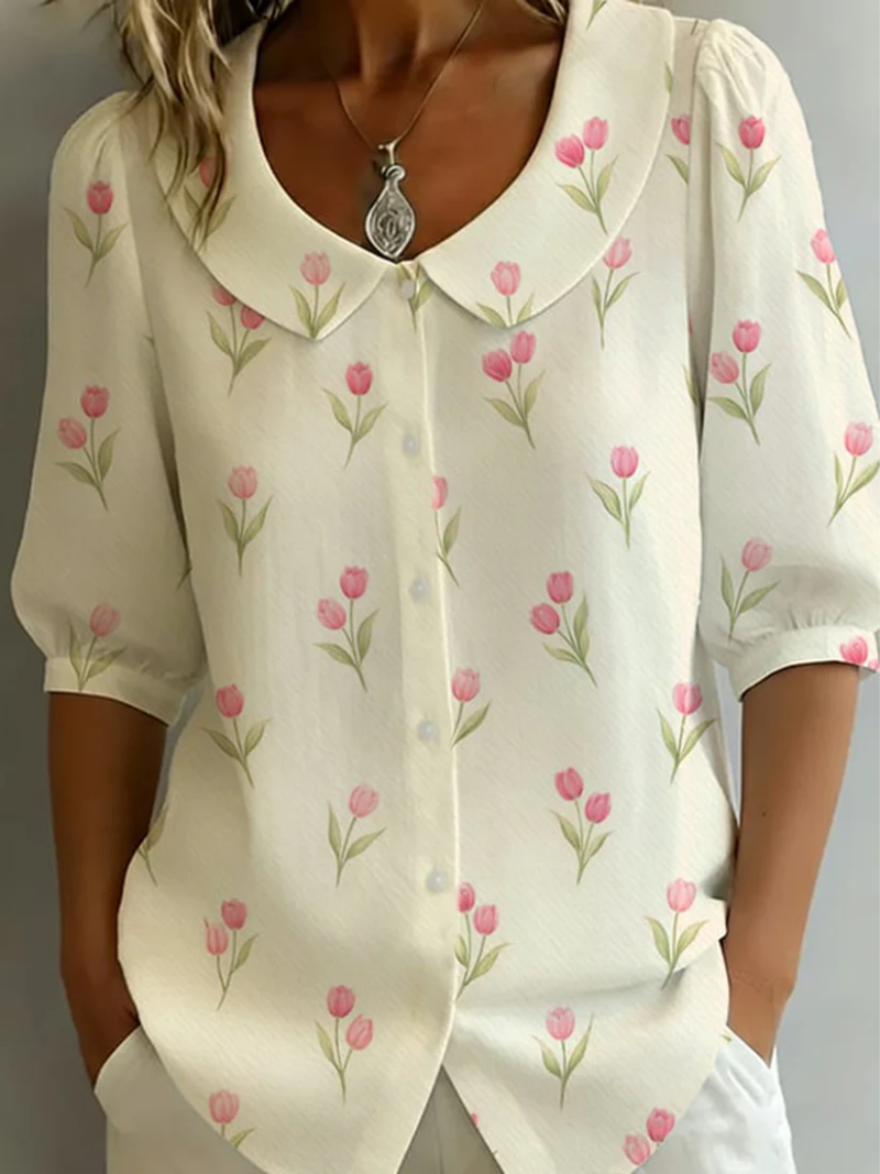 Rosalien – Floral Print Blouse