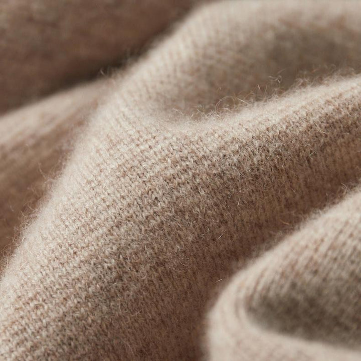 Valian - Elegant Zip-Up Wool Sweater