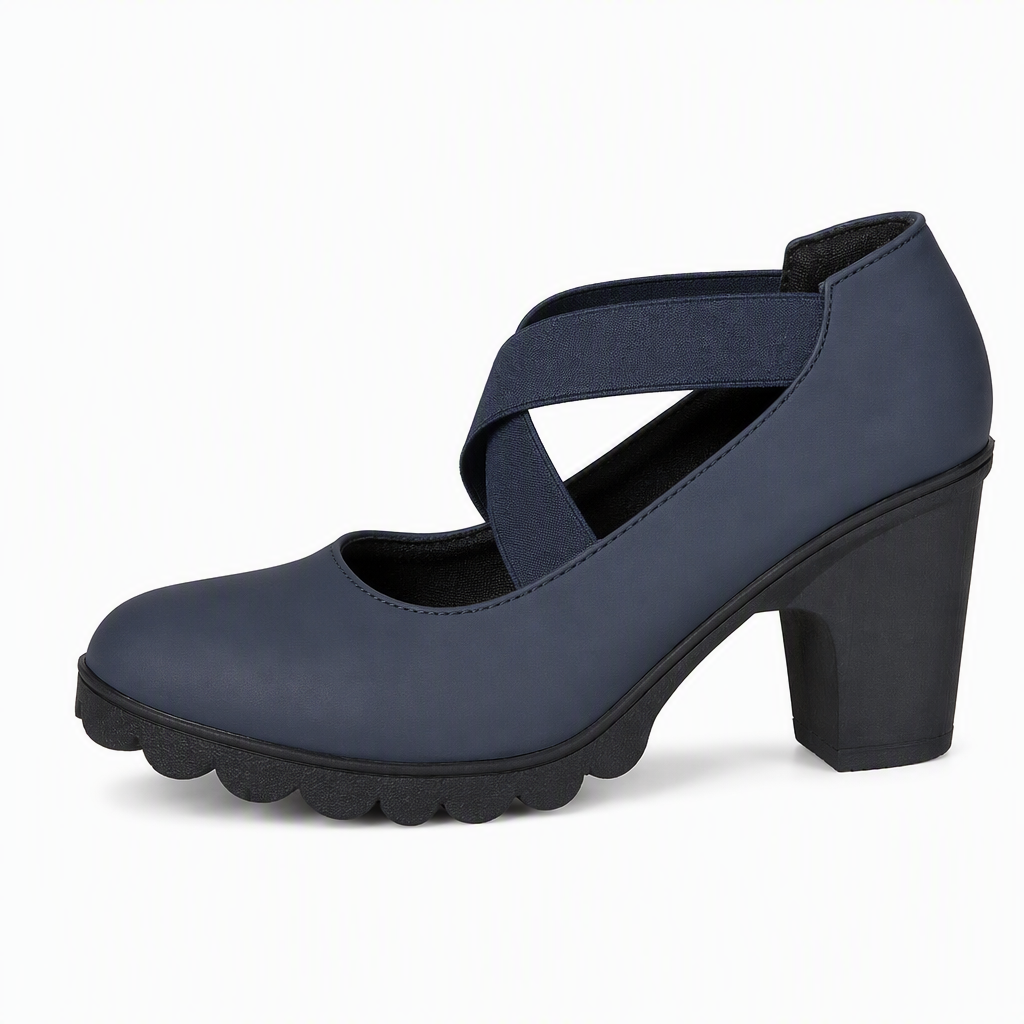 Oriaeaura - Mary Jane Style Shoes With Crossed Straps