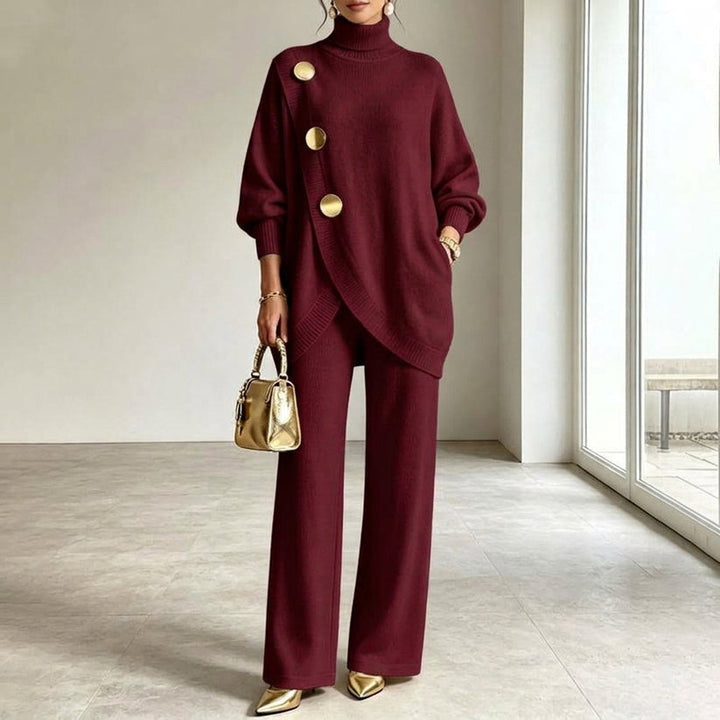 Raffavene - Elegant Knitted Two-Piece Set