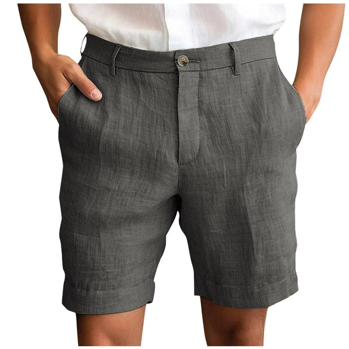 Fotis - Elegant Linen Shorts