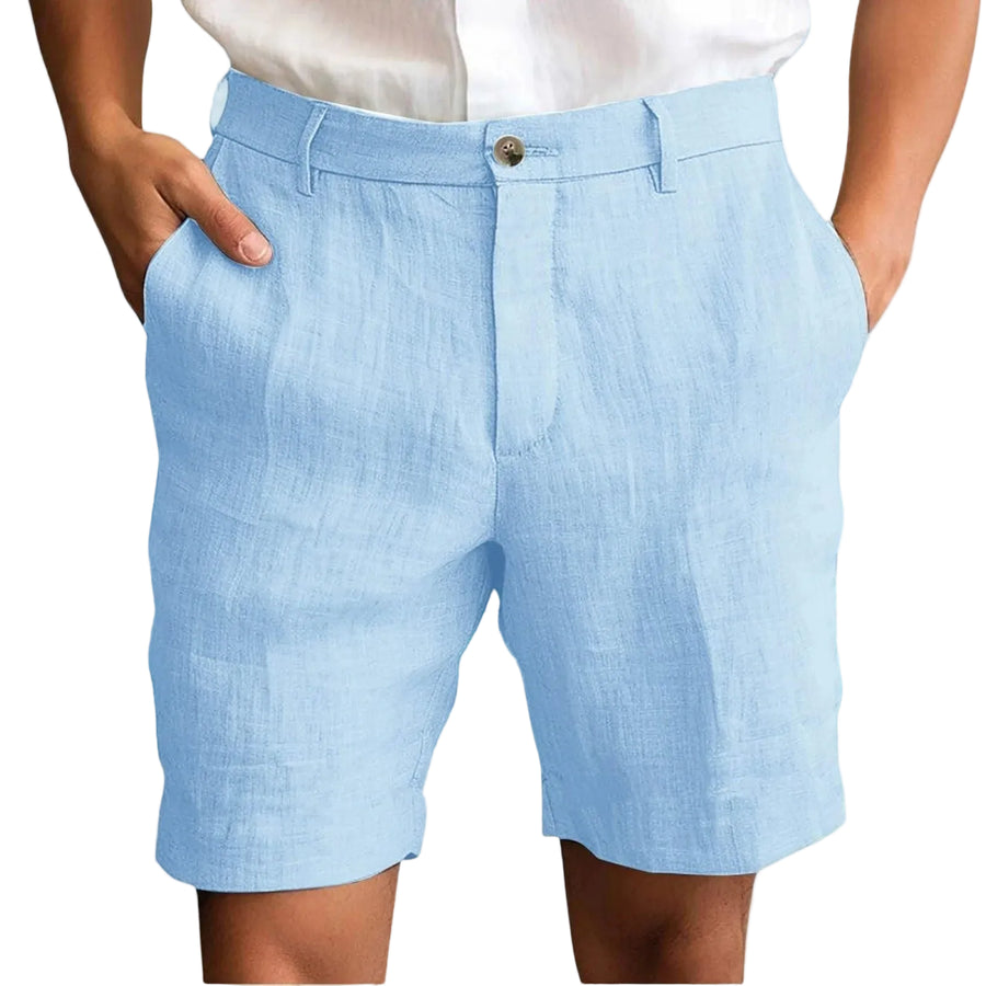 Fotis - Elegant Linen Shorts