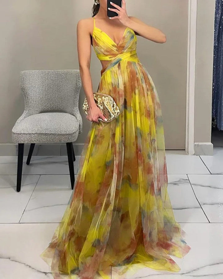 Tunika - Floral Printed Maxi Dress