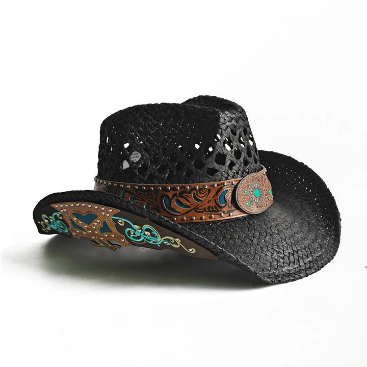 PrairieCrown - Woven Cowboy Hat