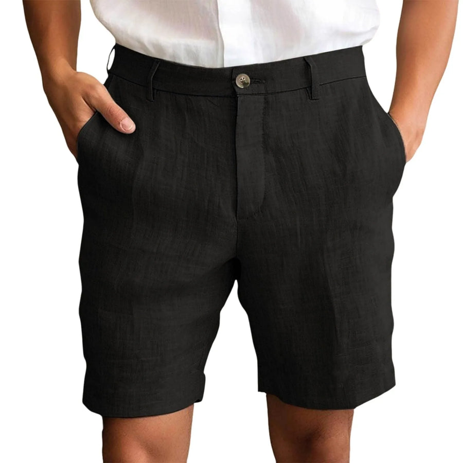 Fotis - Elegant Linen Shorts