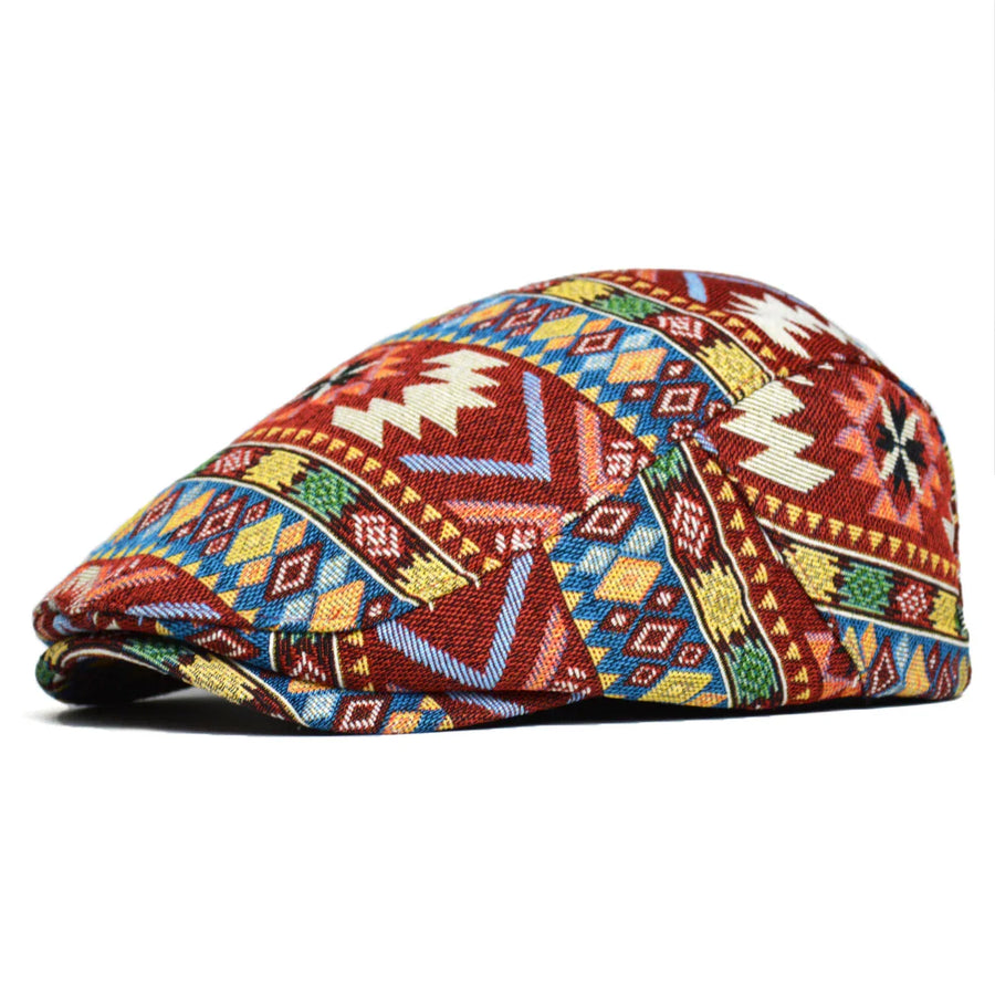Juraj - Colorful Vintage Flat Cap