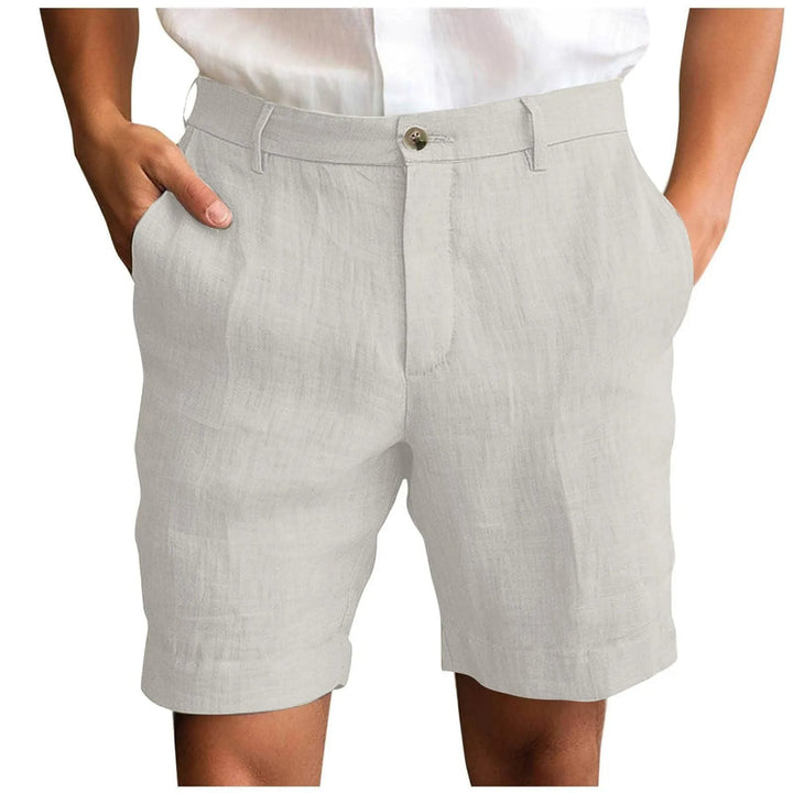 Fotis - Elegant Linen Shorts