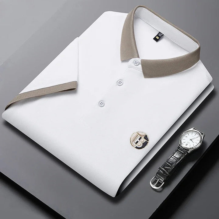 Angan - Elegant Dual Tone Polo Shirt