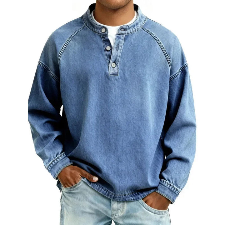 Stuart - Vintage Shirt With Button