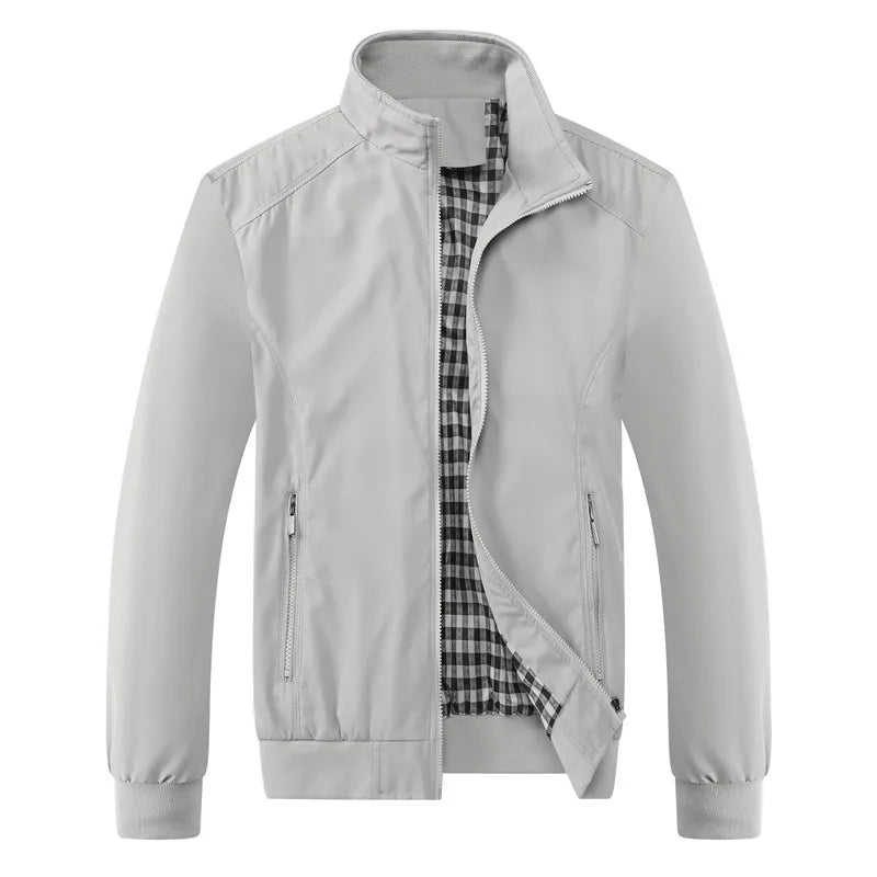 Malaj - Elegant Harrington Bomber Jacket