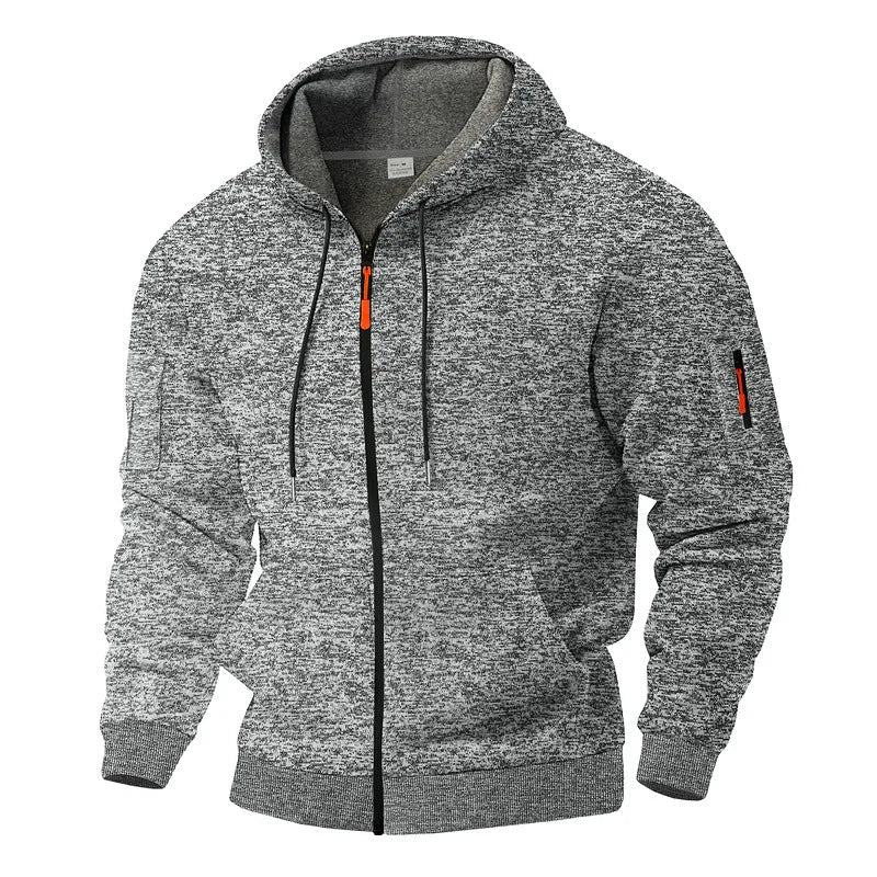 Jesson - Stylish Fleece Hooded Jacket