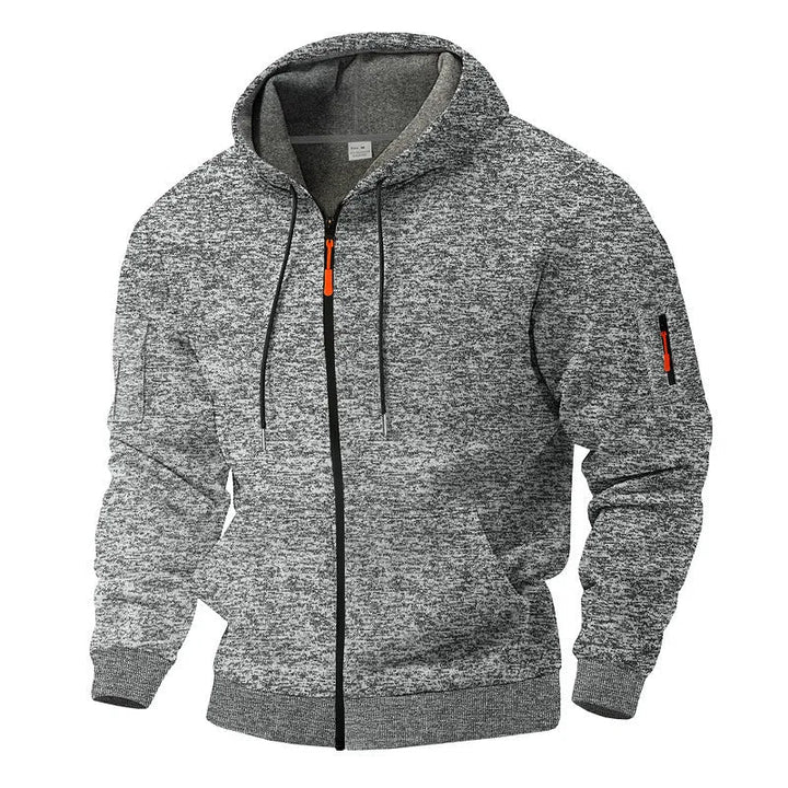 Jesson - Stylish Fleece Hooded Jacket