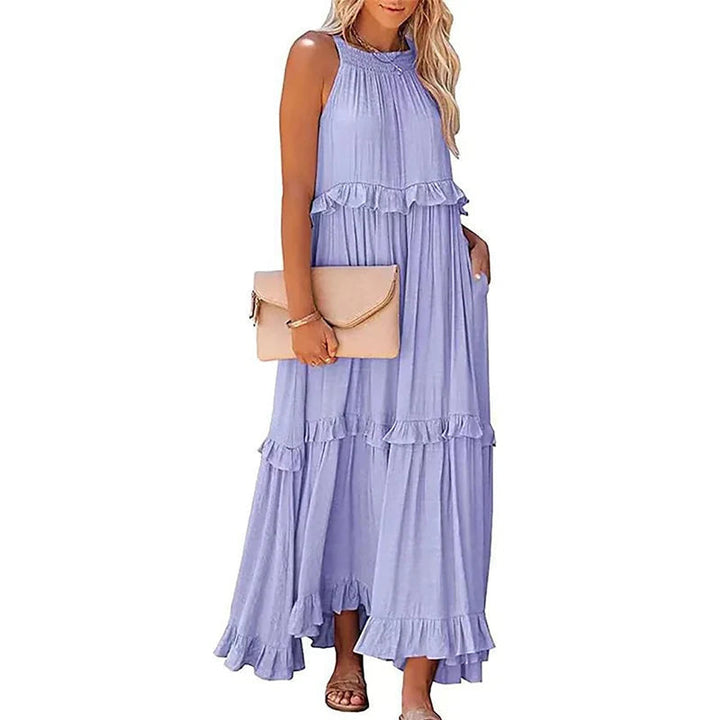 Munalisa - Ruffled Maxi Dress