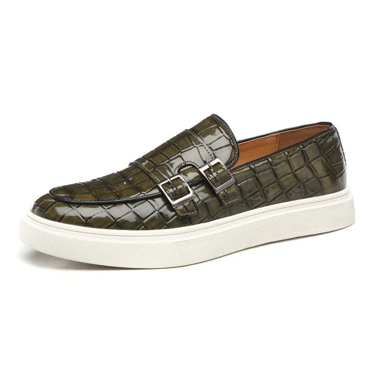 Valik - Crocodile Pattern Loafer