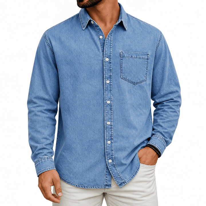 Elro - Denim Shirt With Front Pocket