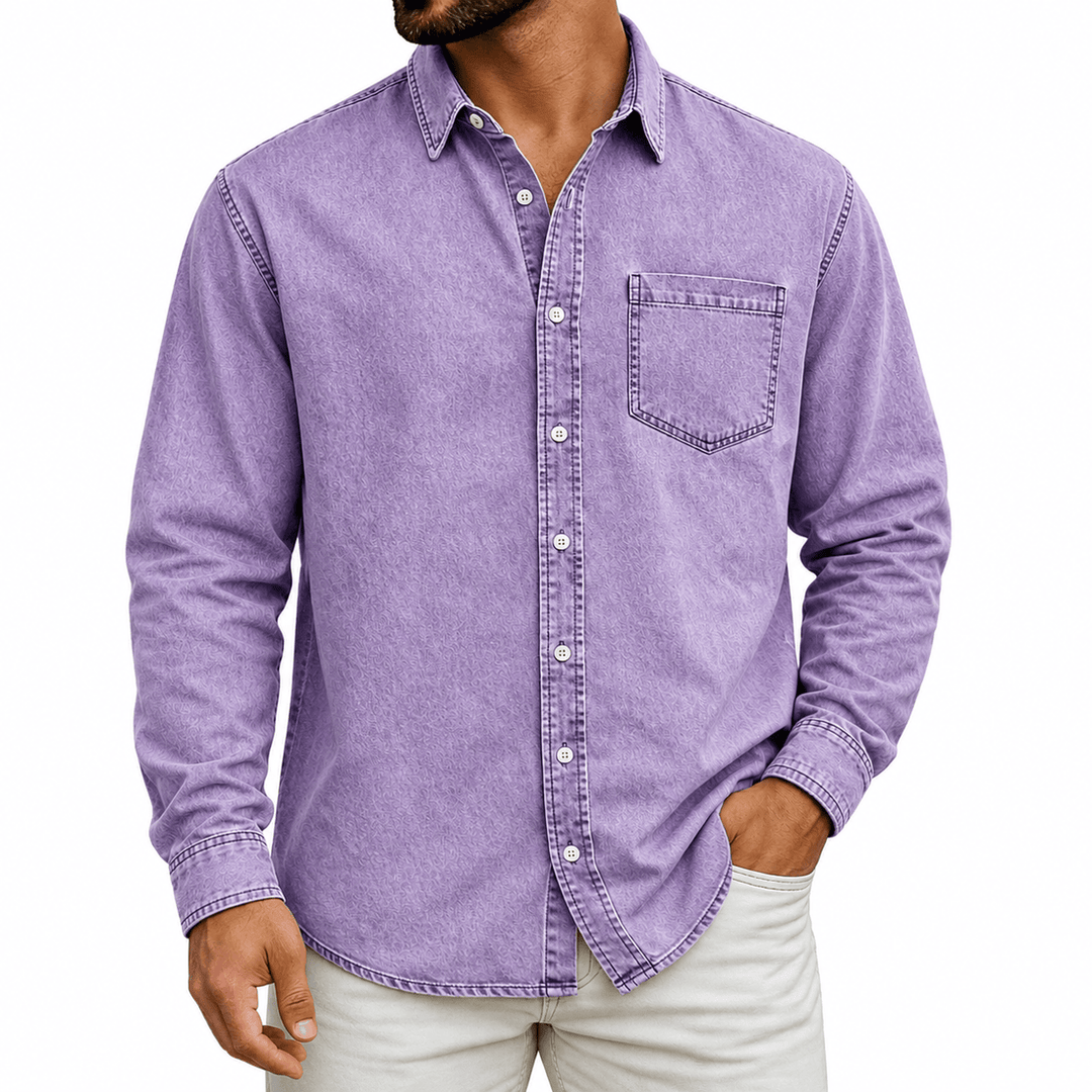 Elro - Denim Shirt With Front Pocket