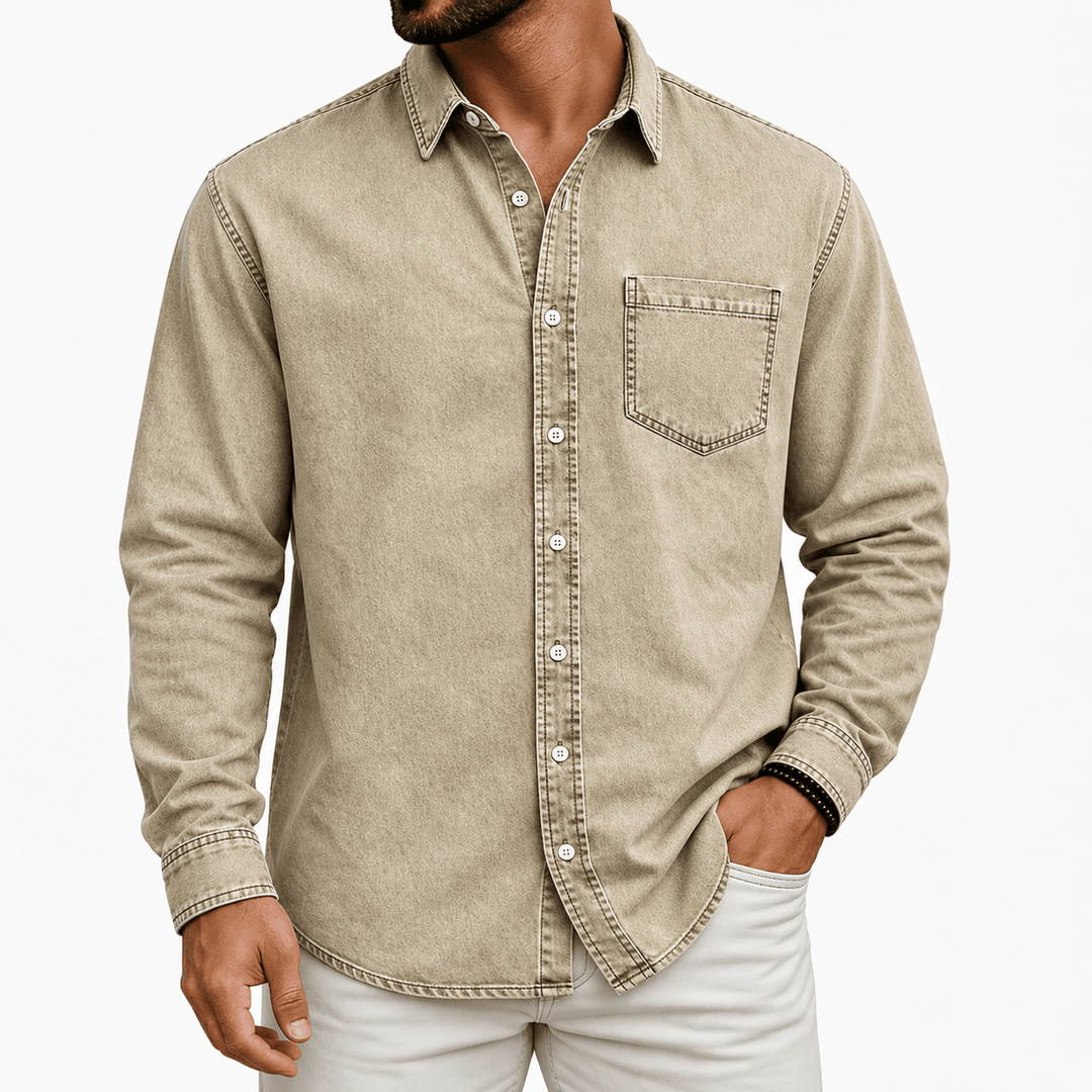 Elro - Denim Shirt With Front Pocket