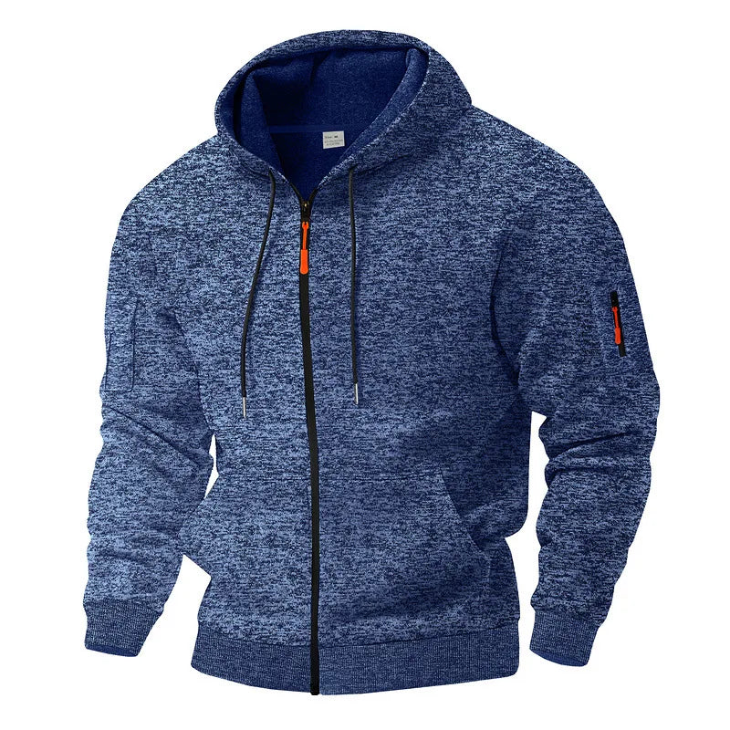 Jesson - Stylish Fleece Hooded Jacket