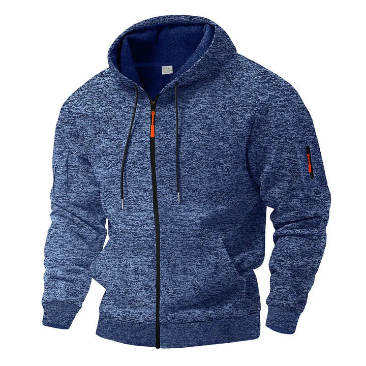 Jesson - Stylish Fleece Hooded Jacket