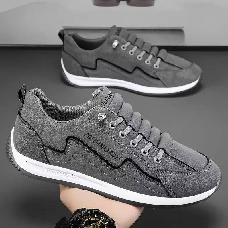 Francesco - Comfortable Lace-Up Sneaker