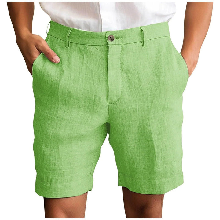 Fotis - Elegant Linen Shorts