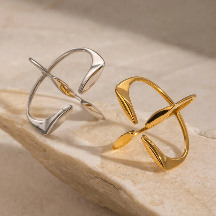 Gerti  - Four Points Sterling Silver Ring
