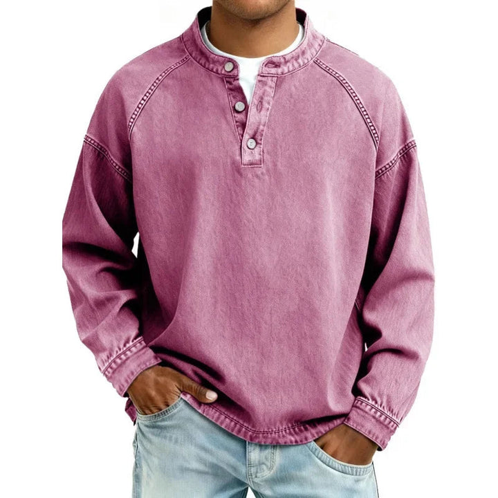Stuart - Vintage Shirt With Button
