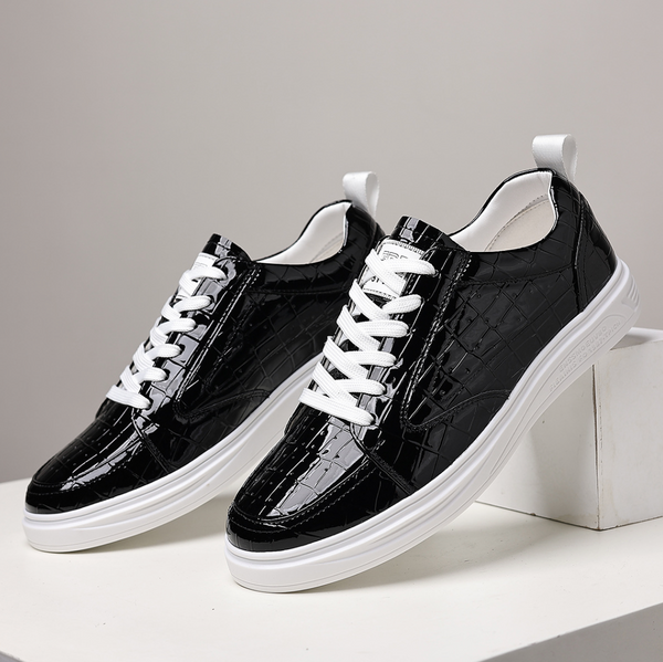 Deion - Leather Lace-Up Sneaker