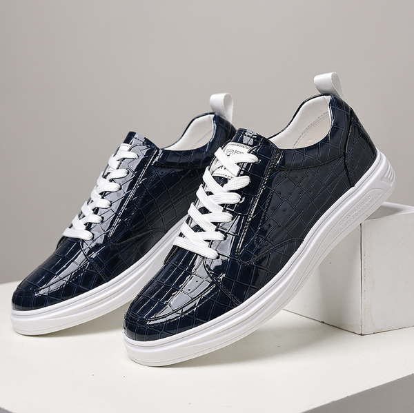 Deion - Leather Lace-Up Sneaker