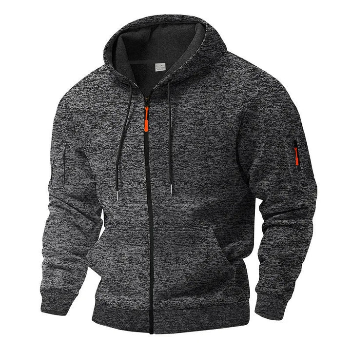 Jesson - Stylish Fleece Hooded Jacket