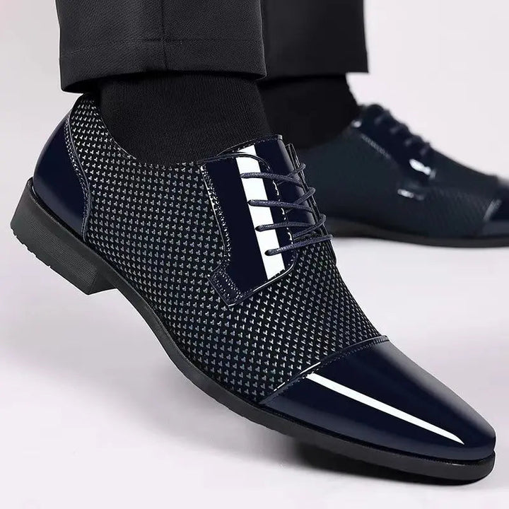 Dernard - Leather Lace-Up Shoes