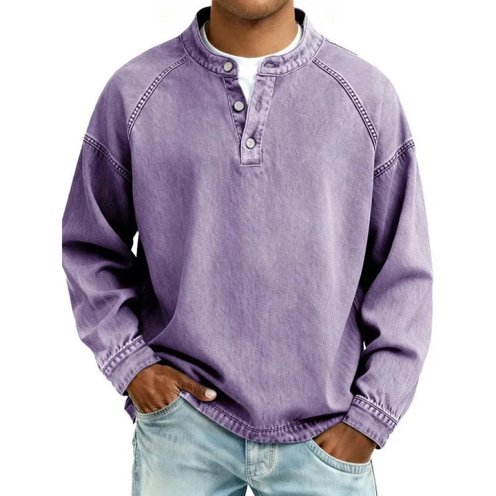 Stuart - Vintage Shirt With Button