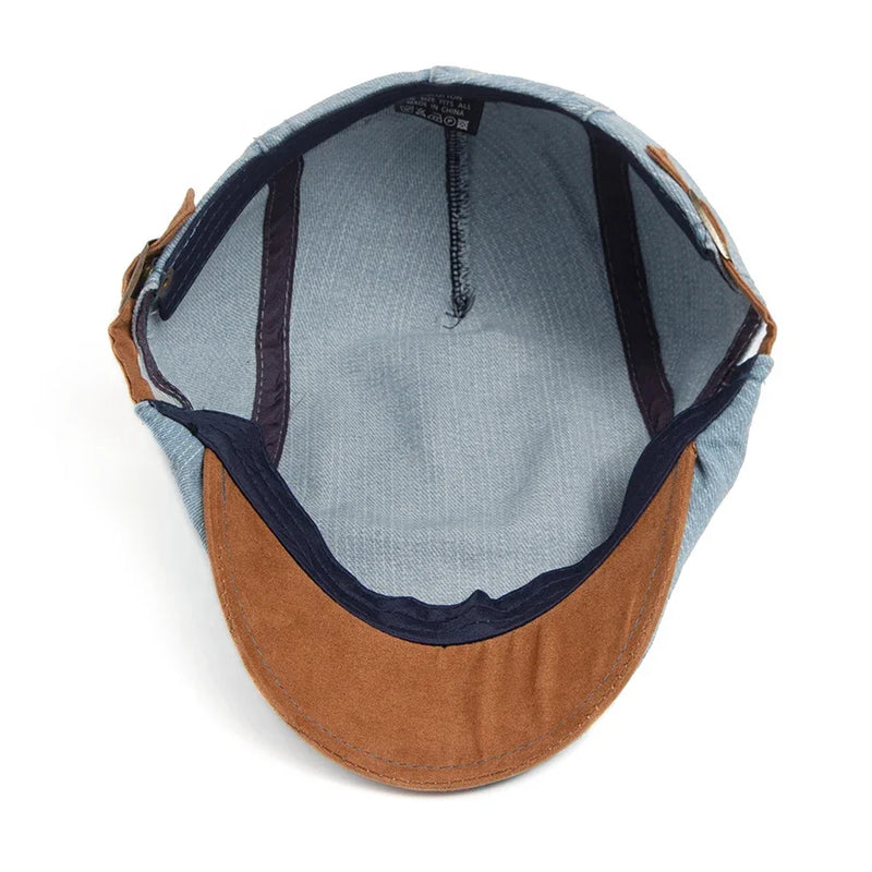 Mullins - Denim Flat Cap | 1+1 Free