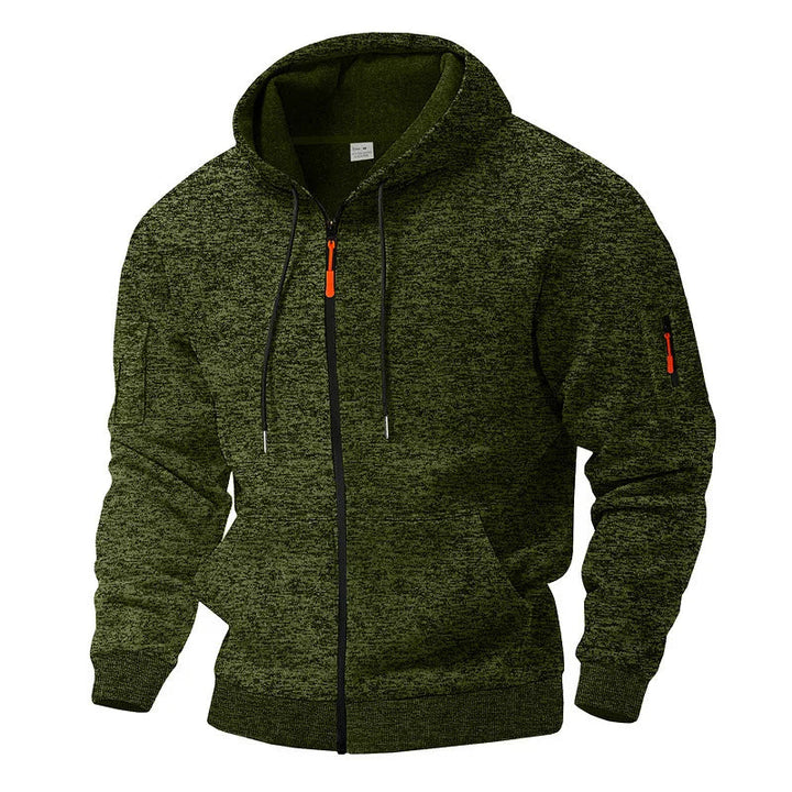 Jesson - Stylish Fleece Hooded Jacket