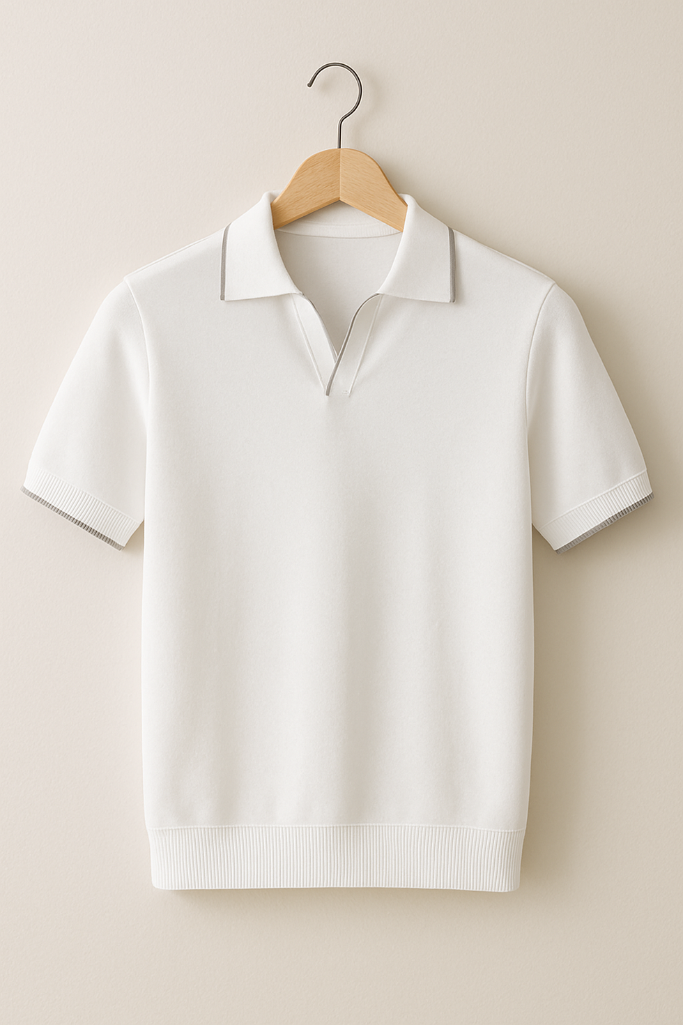 Gorazd - Breathable Knitted Polo Shirt