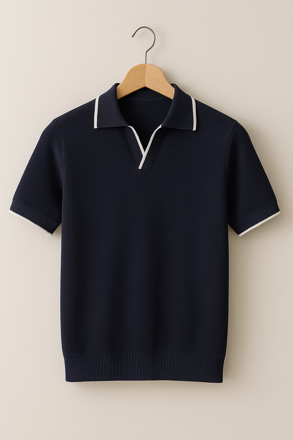 Gorazd - Breathable Knitted Polo Shirt