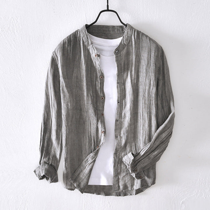 Murilo - Long Sleeve Linen Shirt