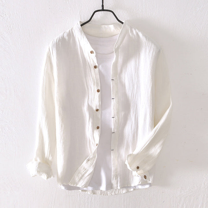 Murilo - Long Sleeve Linen Shirt