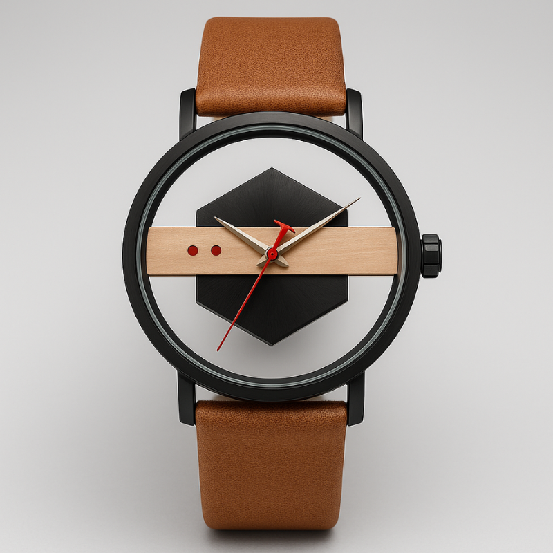 DialVorn - Geometric Dial Strap Watch