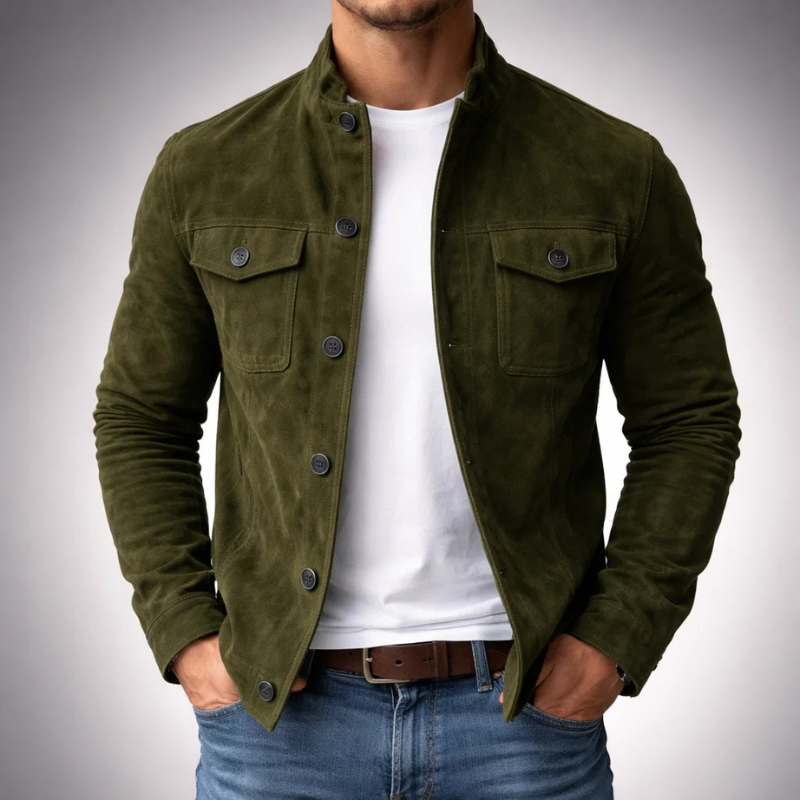 Elorira - Long Sleeve Jacket With Button