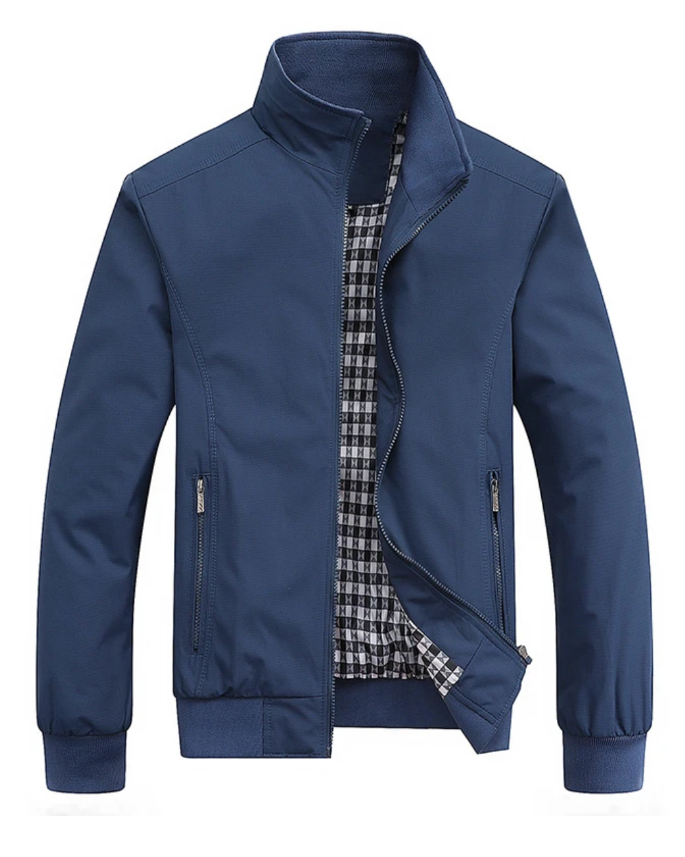 Malaj - Elegant Harrington Bomber Jacket