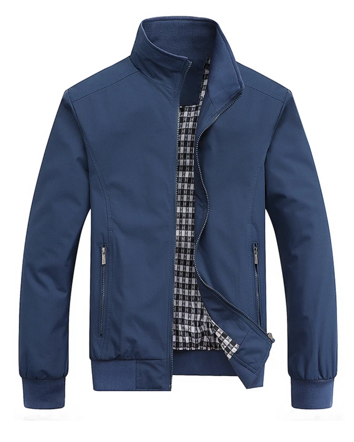 Malaj - Elegant Harrington Bomber Jacket