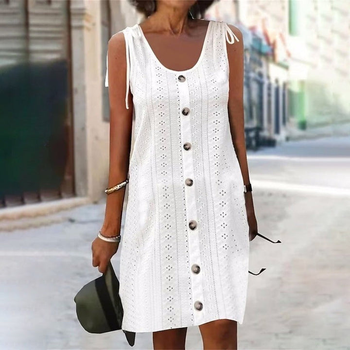 Dinya - Sleeveless knit Dress
