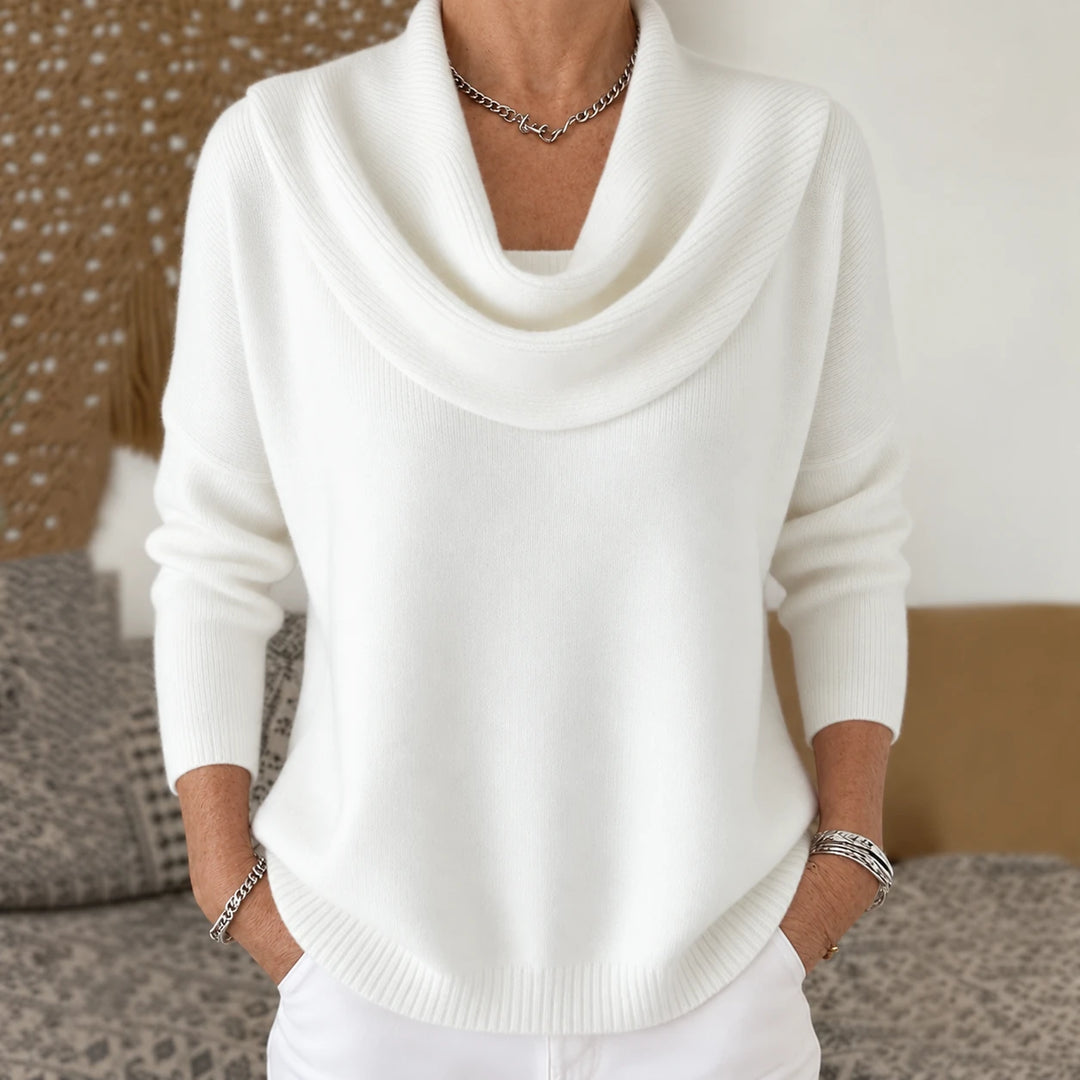 Sylvana - Long Sleeve Knitted Sweater